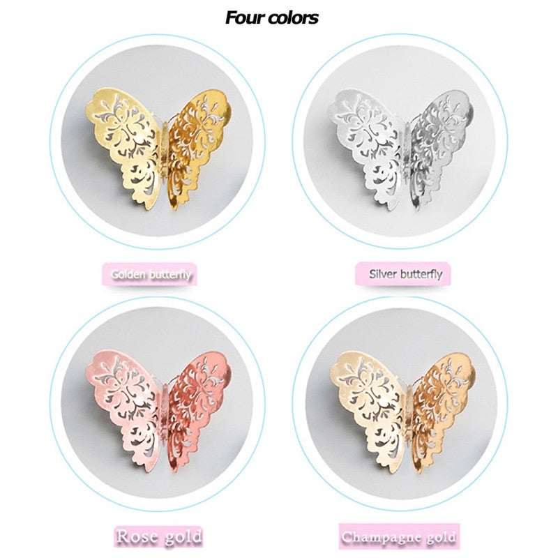 3D Butterfly Wall Stickers | Perfekt til bryllupper