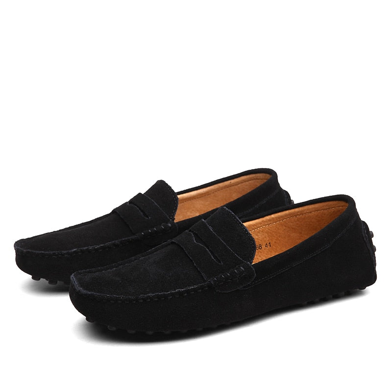 Vardi Marco Elegante suède loafers voor de moderne man