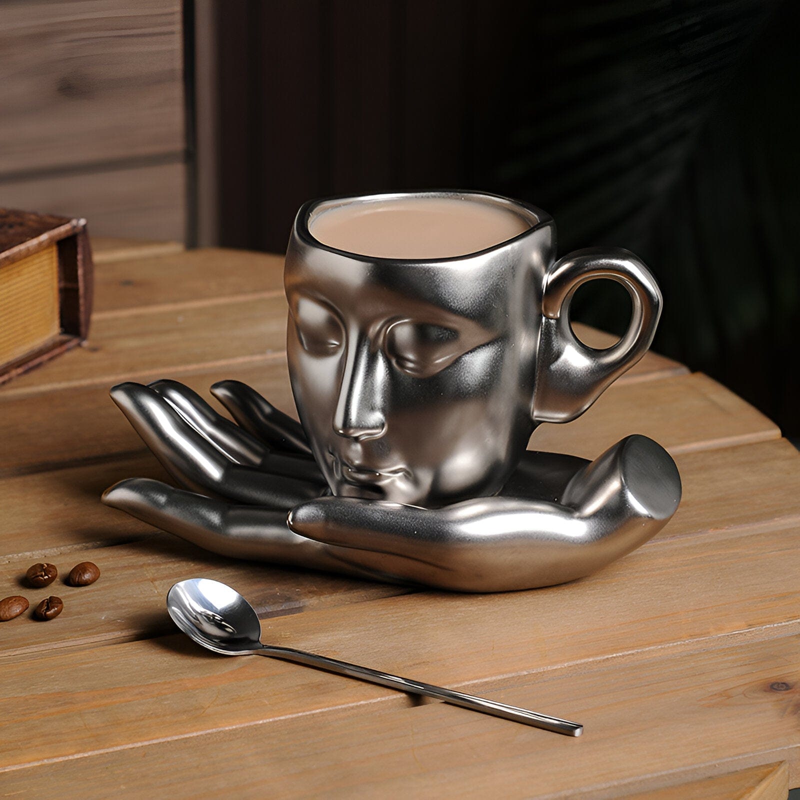 Abstract Art Coffee Set