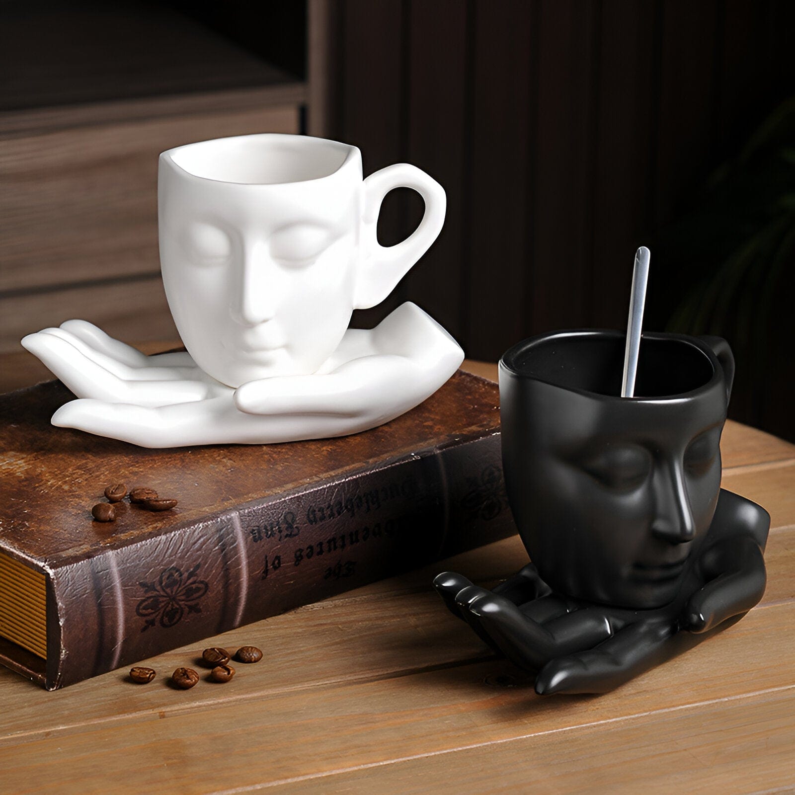 Abstract Art Coffee Set