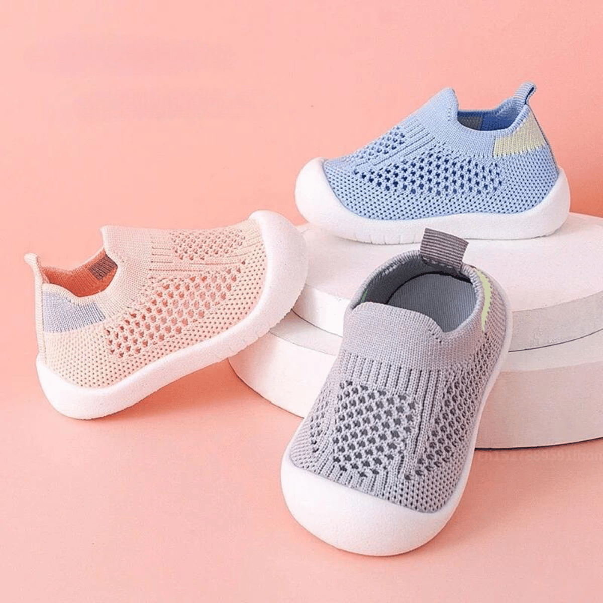 HappyFeet Comfy™ - suela antideslizante - Zapatillas deportivas para niños