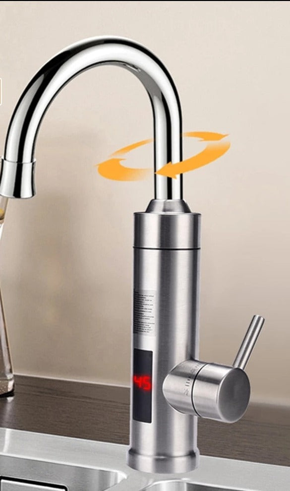 Electric Kitchen Faucet – Instant Hot & Cold Water for Effortless Efficiency