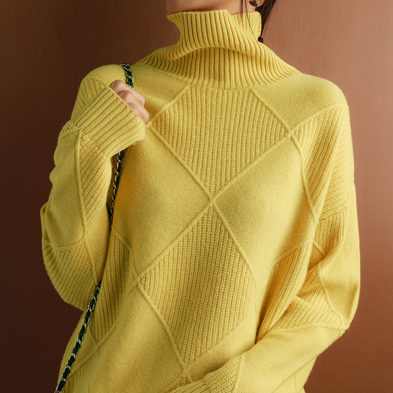 Adelle™ Cashmere Turtleneck Sweater