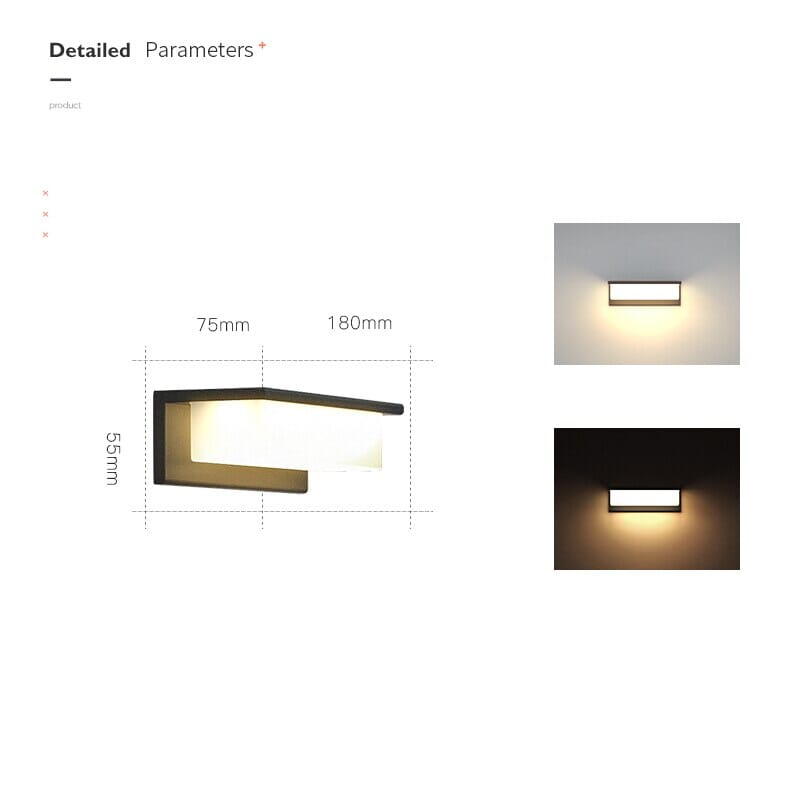 Balkon Wandlamp