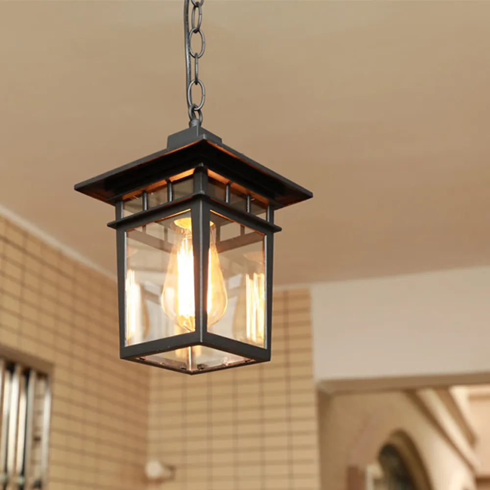 Lampa wisząca Vrimlo Retro Outdoor Glass