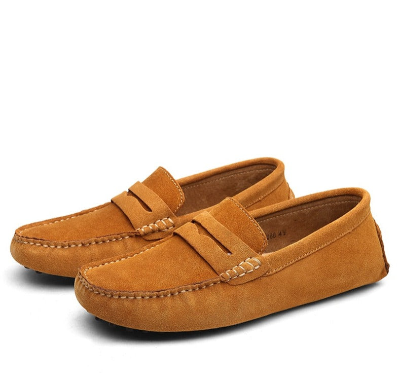 Vardi Marco Elegant suede loafers for the modern man