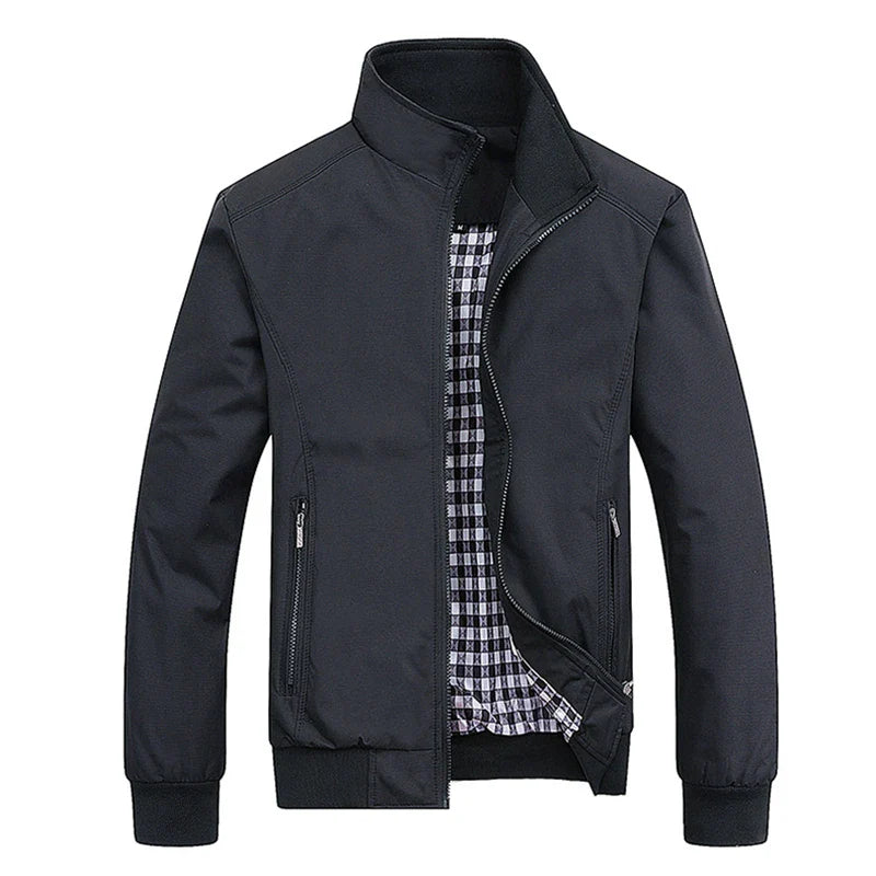 Spring/Autumn Men’s Classic Slim Bomber Jacket