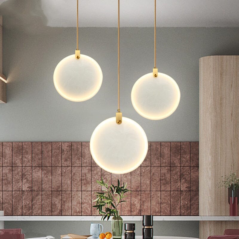 Marble Stone Pendant Light