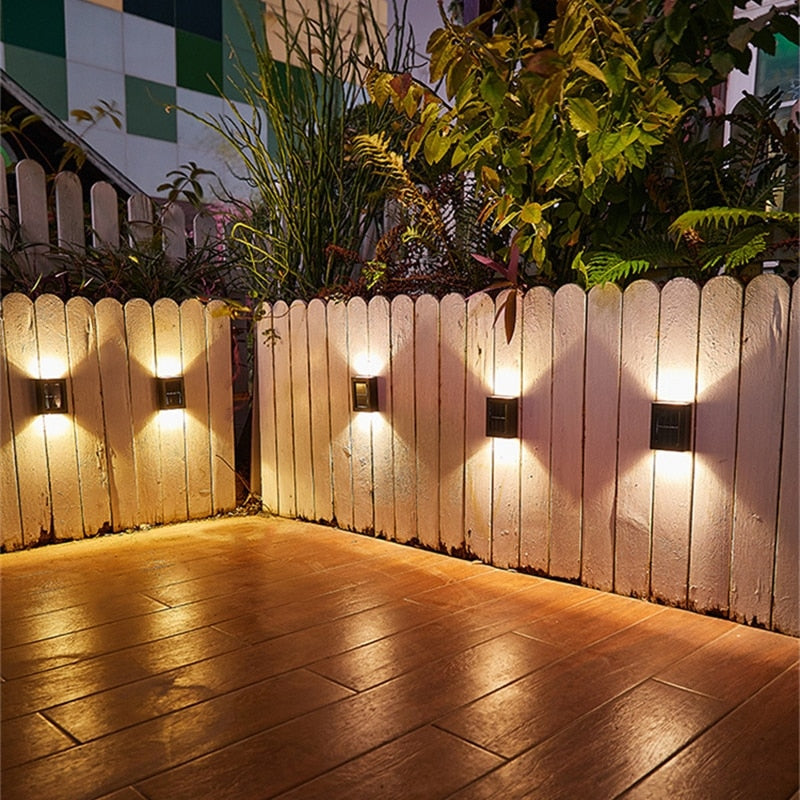 Fenceglow: elegante iluminación solar para vallas