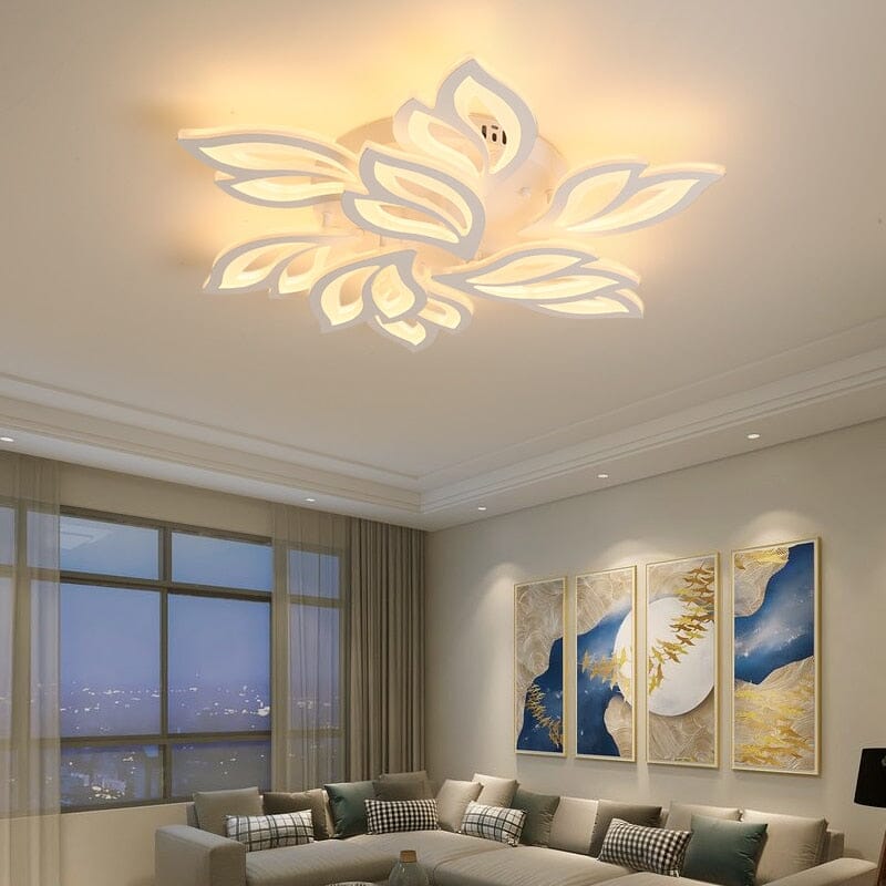 Lampade a soffitto a forma di fiore