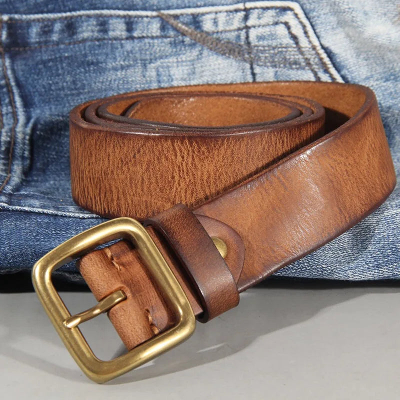 TAHOE COWHIDE BELT