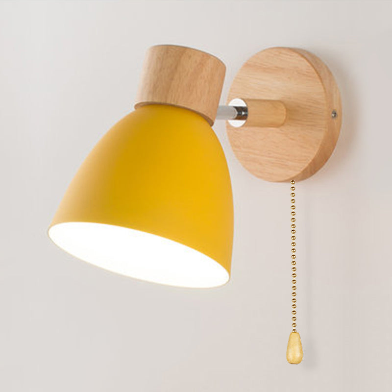 Rotating Collin Wall Lamp with Pull Chain Switch