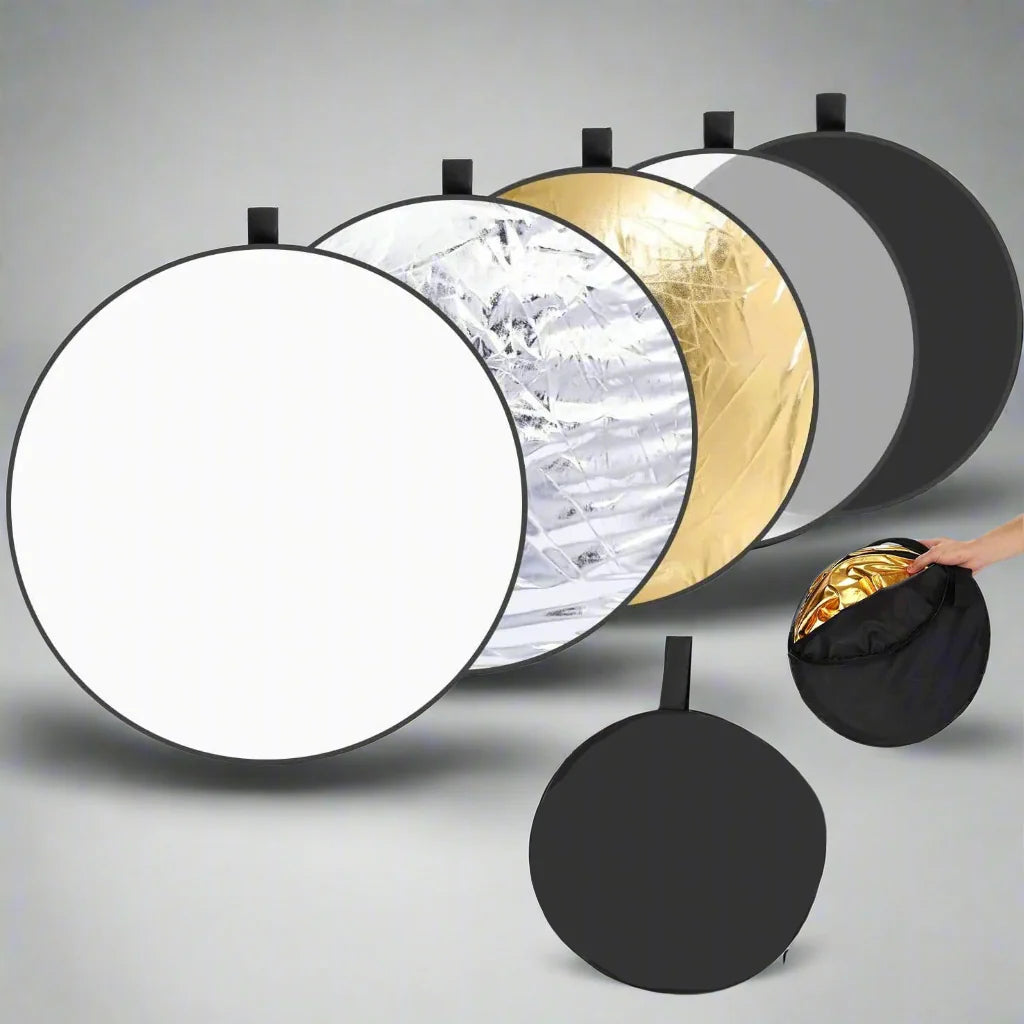 NovaPro 24" 5-in-1 Collapsible Light Reflector for Photography