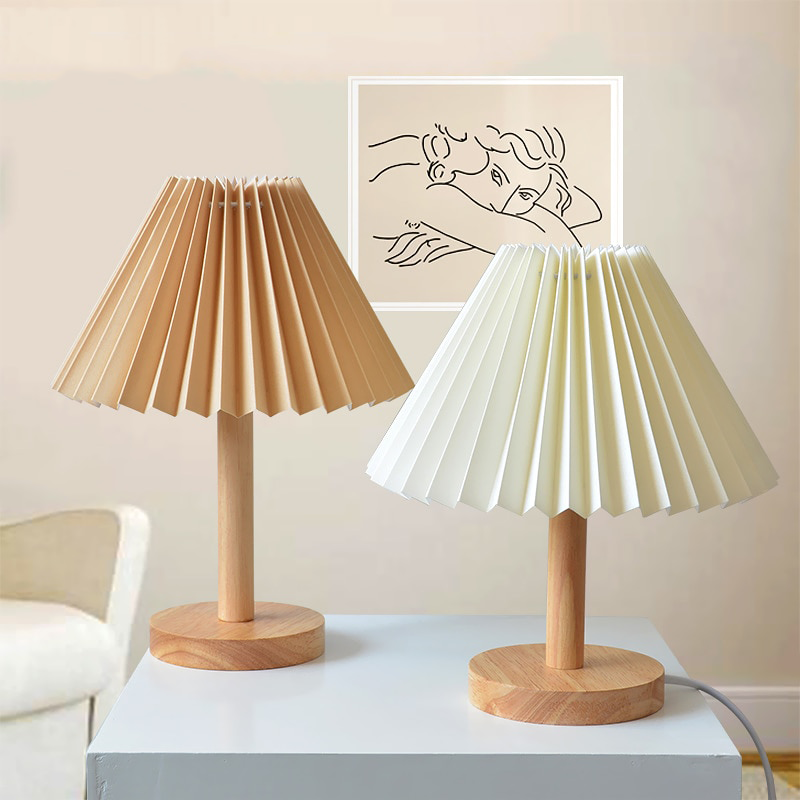 Korejská retro skládací stolní lampa