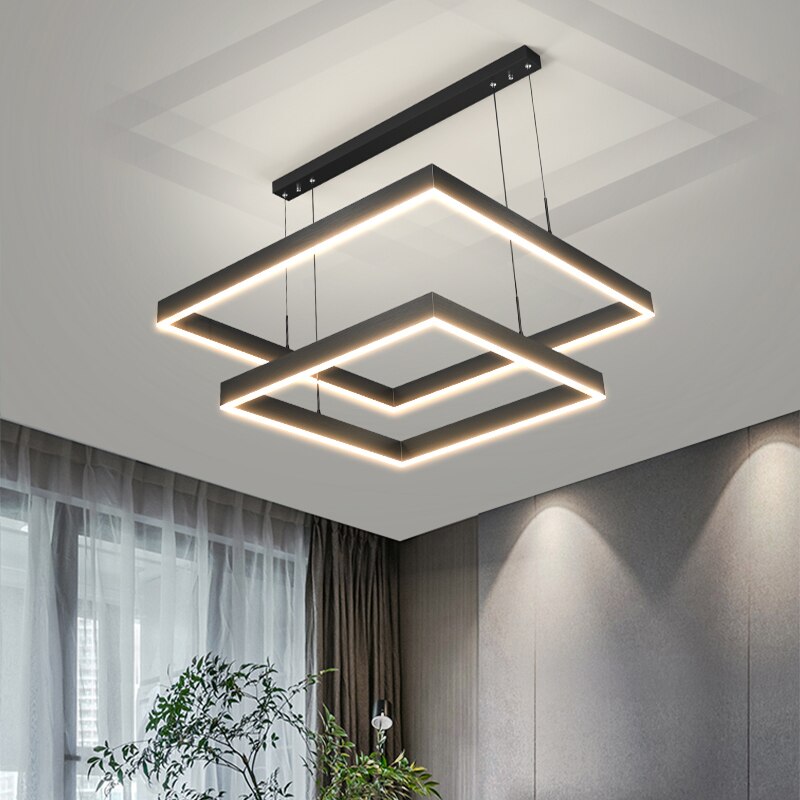 Angélique Square Led Chandelier