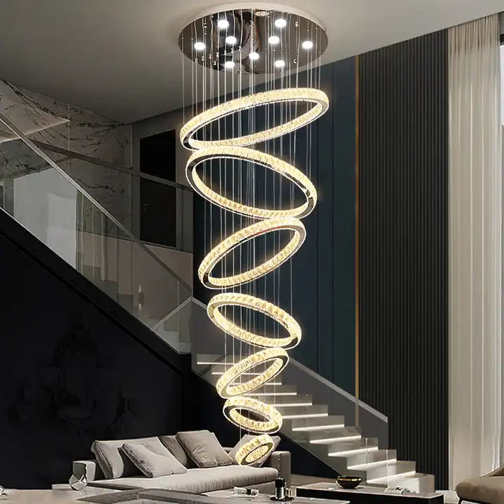 Chandelier en cristal Finley