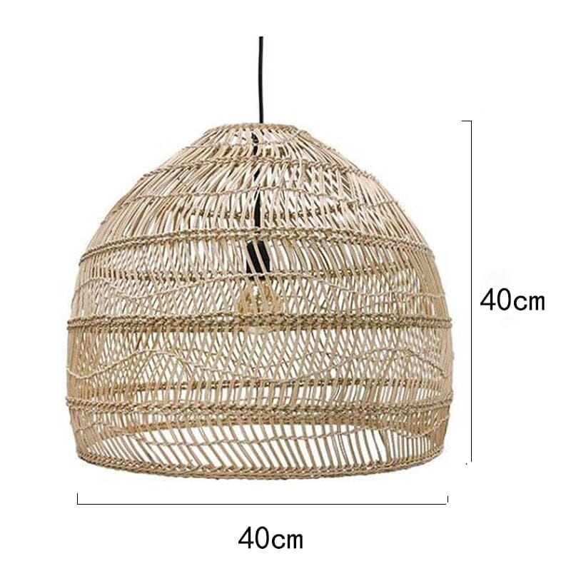 Sakura Rattan Pendants