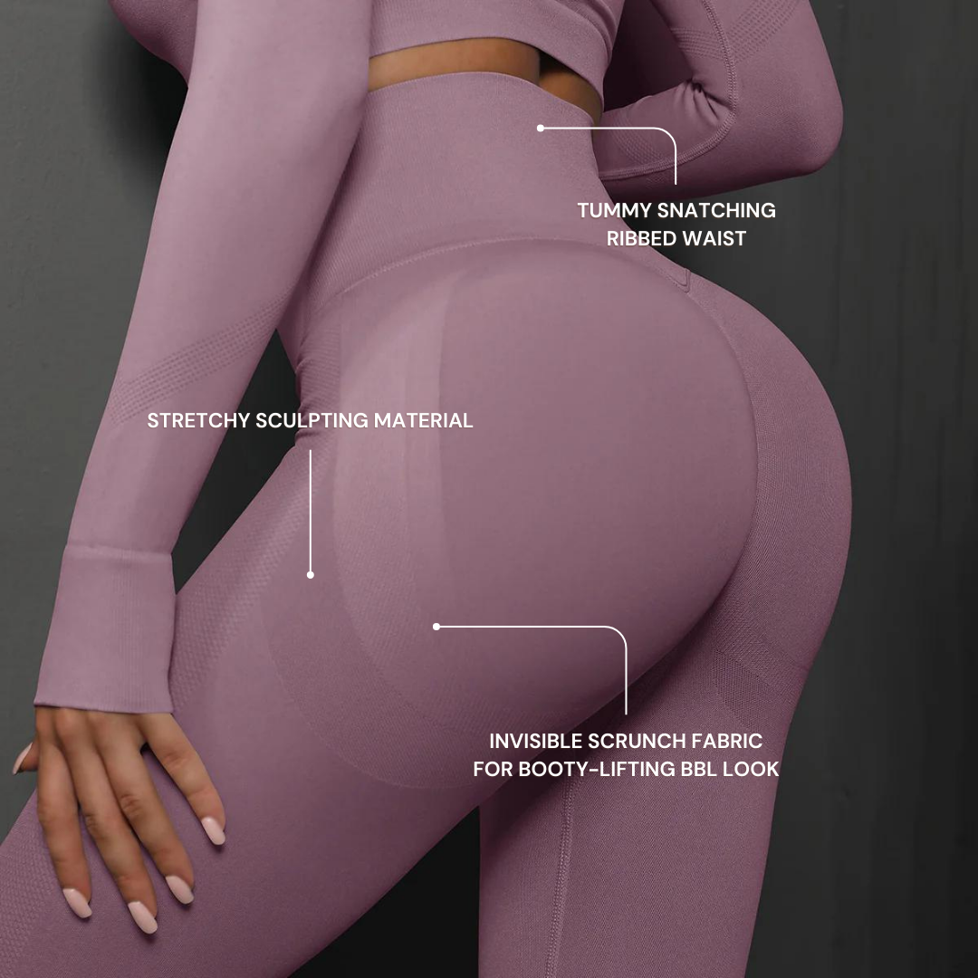 Leggings de Cintura Alta para Esculpir o Bumbum Instantaneamente