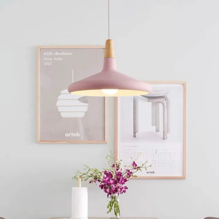 Macaron – Conical Metal Pendant Lamp