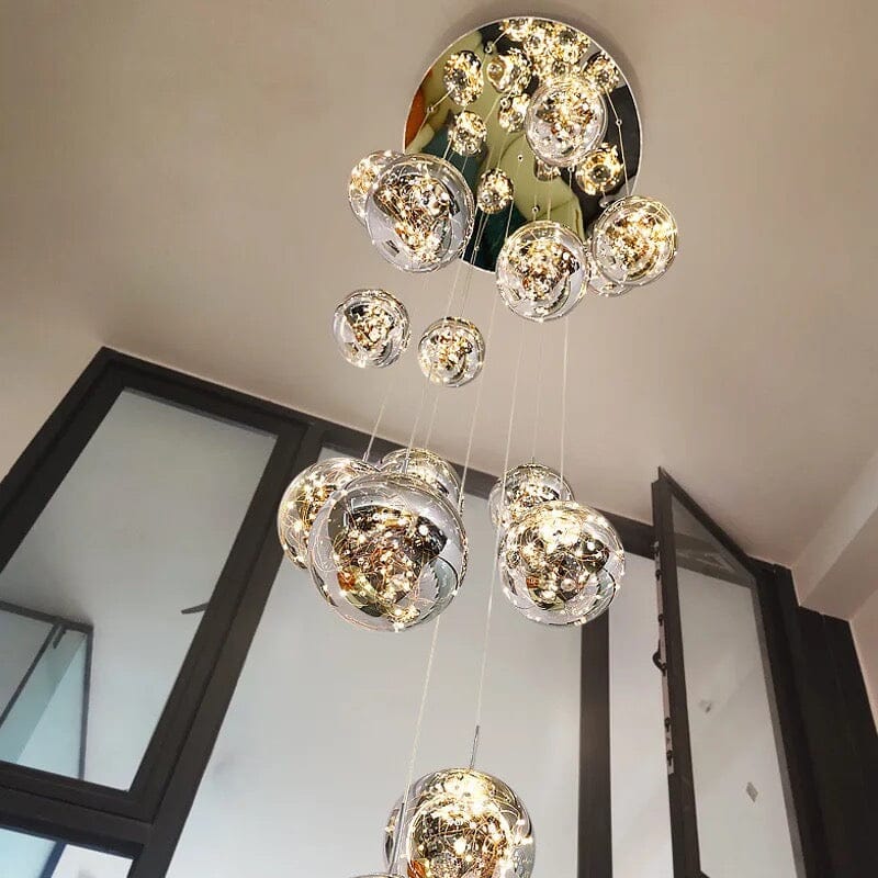 Sydel Bubble Glass Chandelier