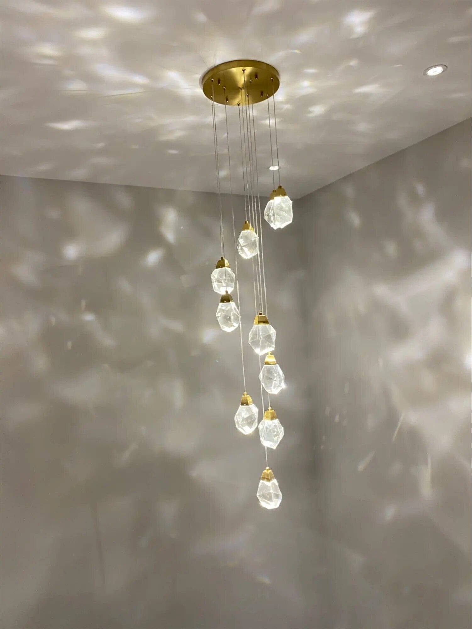 Chandelier en cristal Elodie