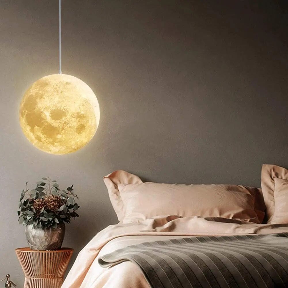 Lustre en forme de lune