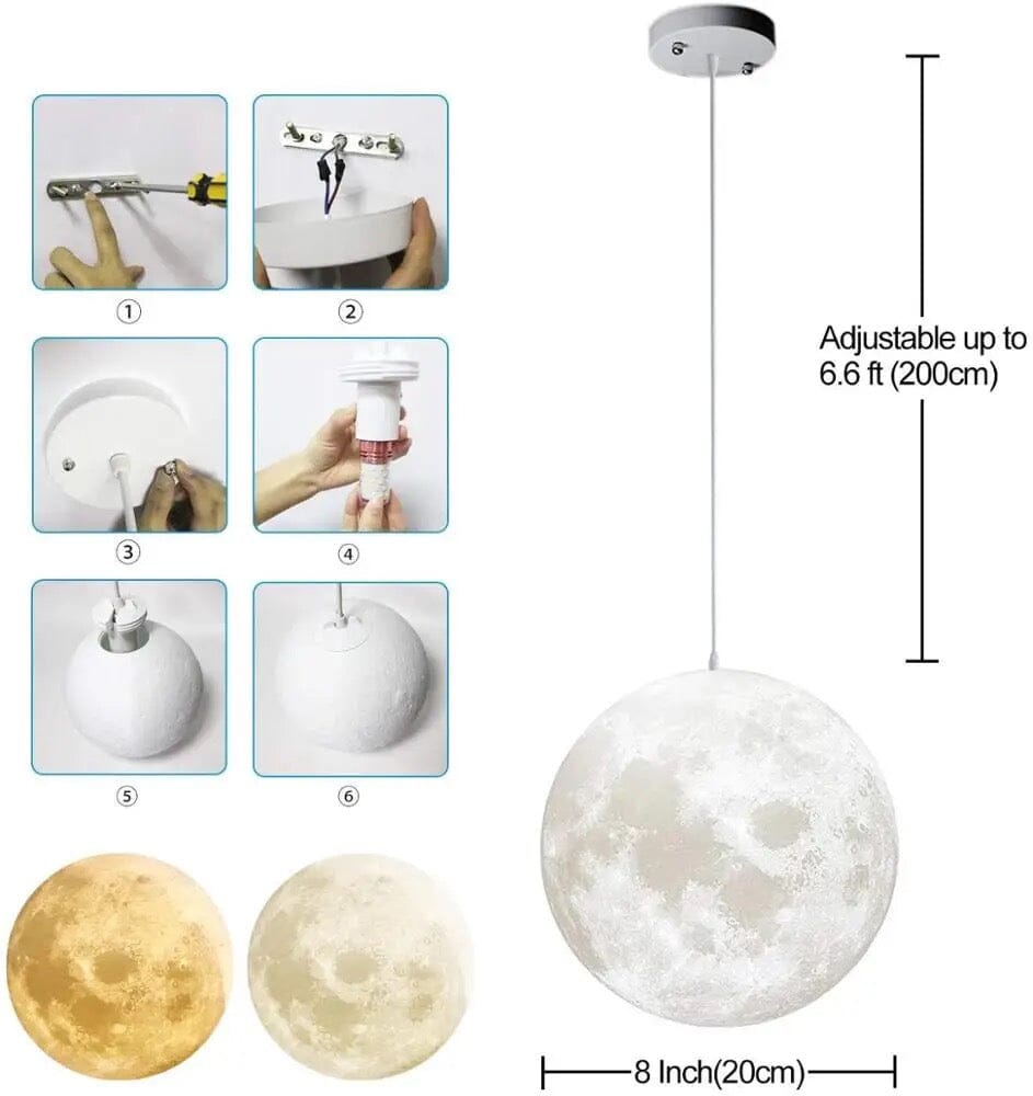 Lampadario Luna