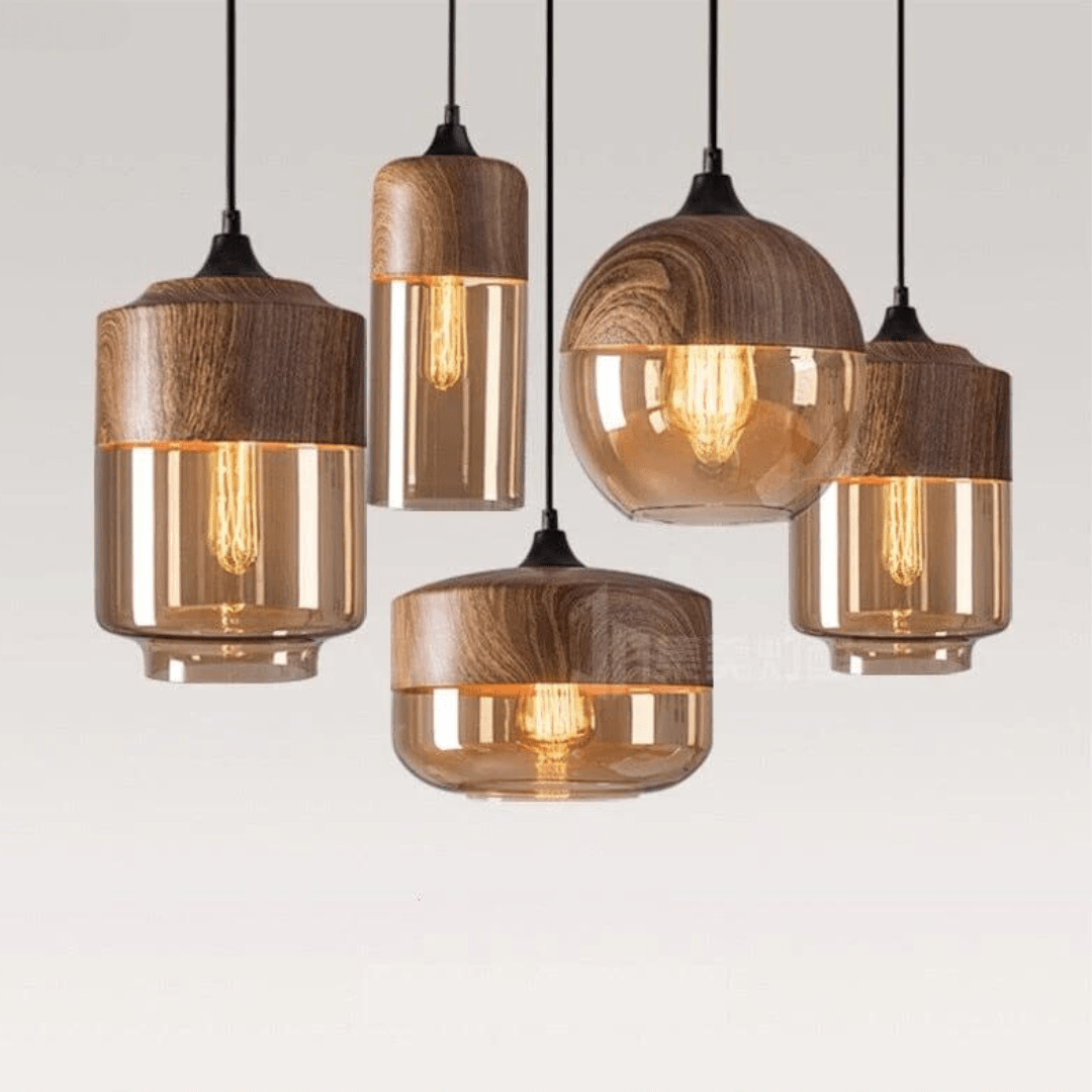 Aiko Wooden Pendants