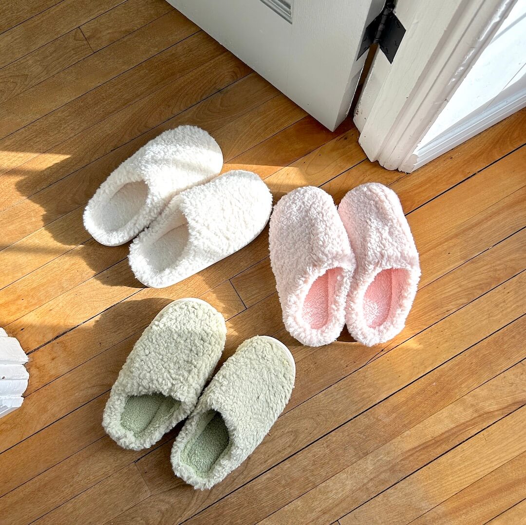 Nordic Plush Slippers