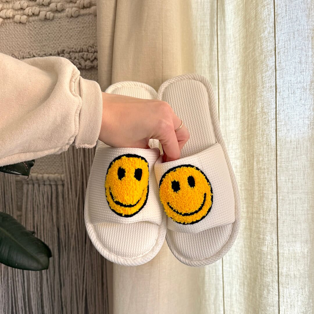 Kapcie Happy Face Slides