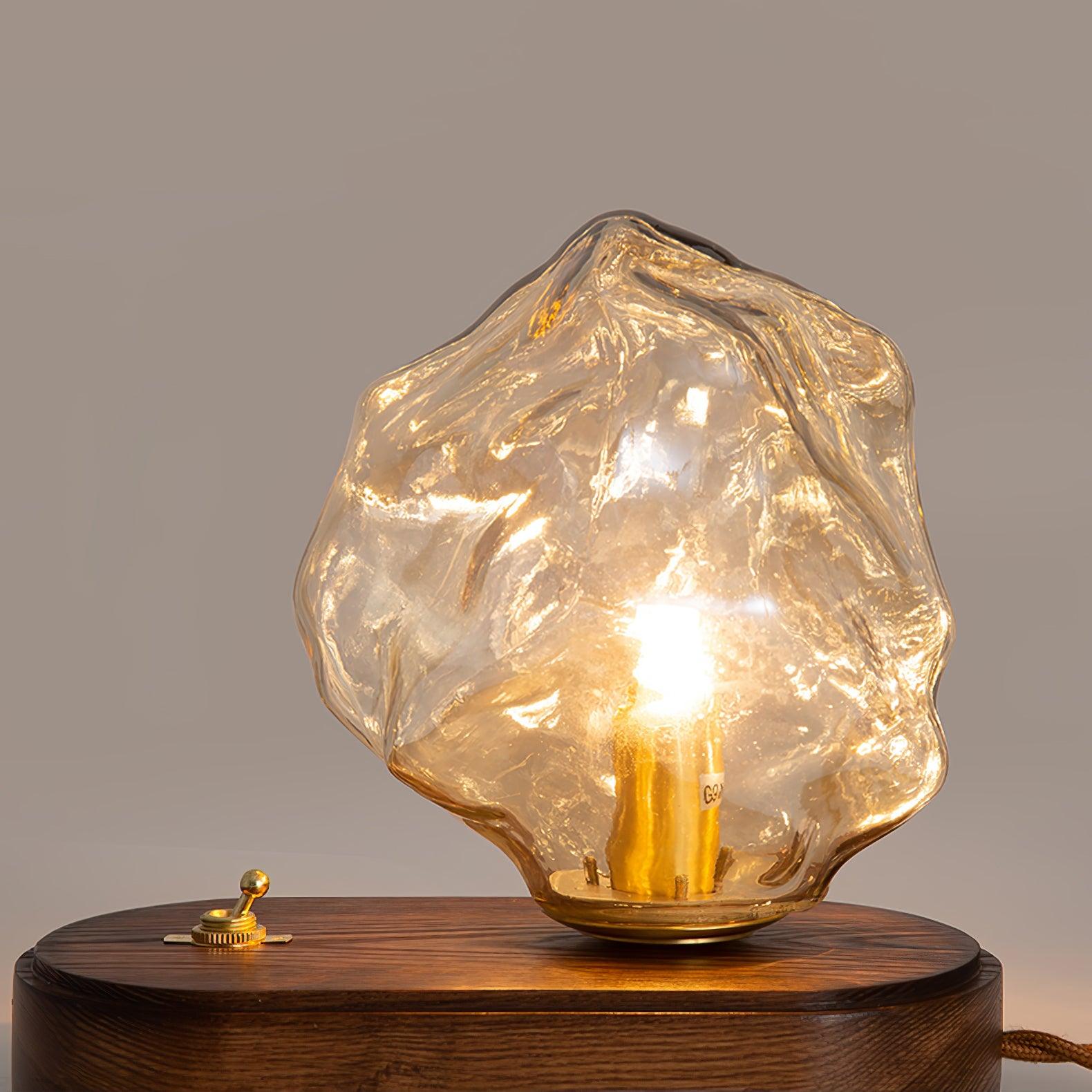 FrostedGlass - Sophisticated Table Lamp