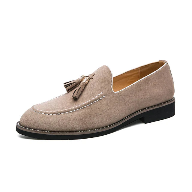 Italian Suede Leather Men's Loafers