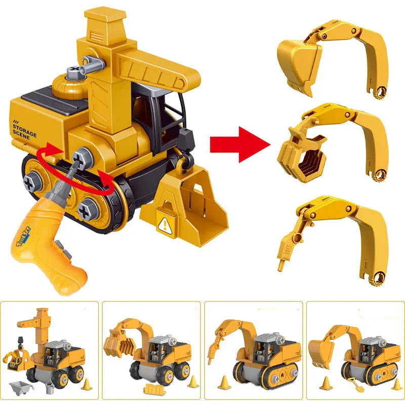 Conjunto de Engenheiro Mestre Construtor™ - Monte o seu próprio camião de trabalho - Brinquedos de Construção