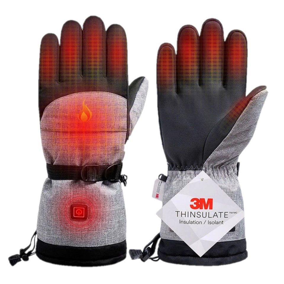 Guantes de esquí para snowboard con calefacción eléctrica