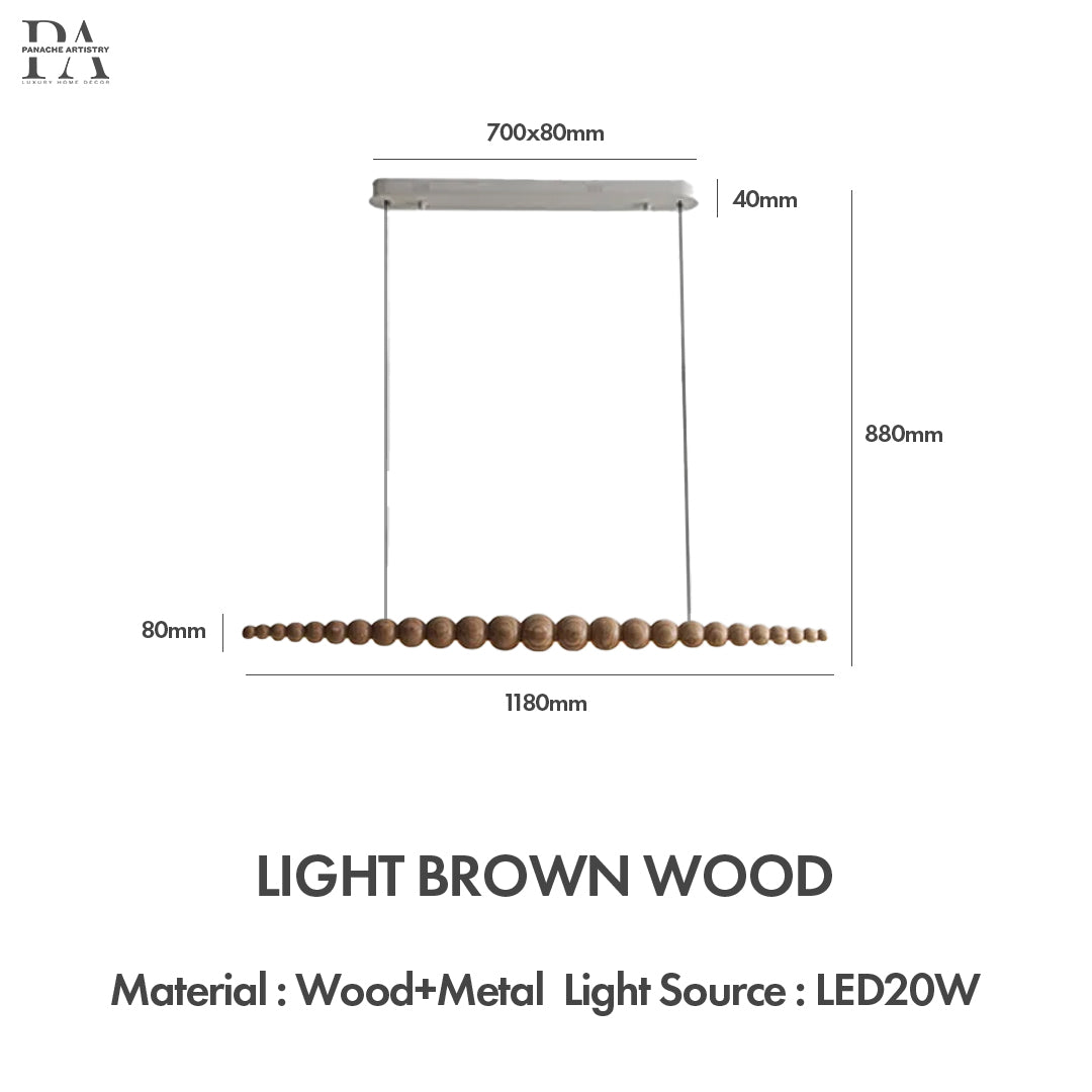 Ligna Linear Pendant Light