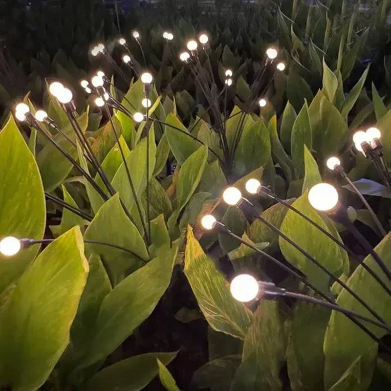 Lucioles LED à énergie solaire