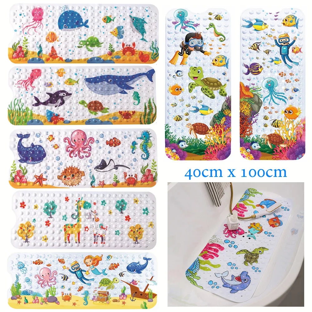 Happy BathMat™ - Tapis anti-climat - Sans danger pour le bain des enfants