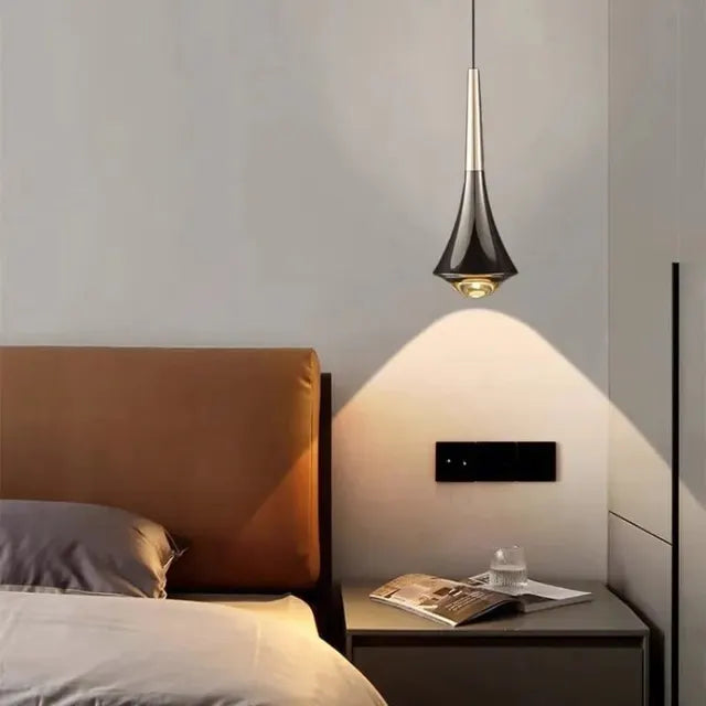 Aurora Luxuria - Lampe à suspension plaquée argent