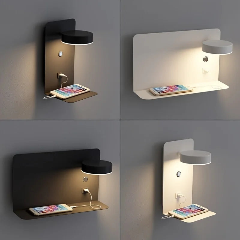 PureShine - Simplicity wall light for bedroom