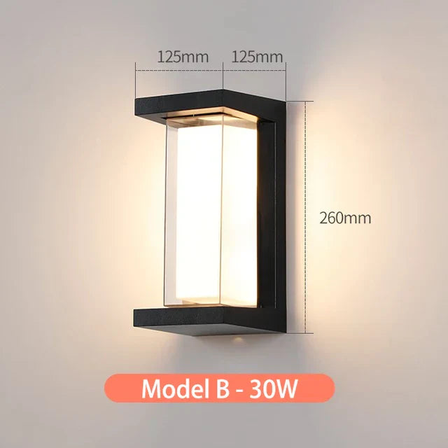 TwilightSerene - outdoor wall light