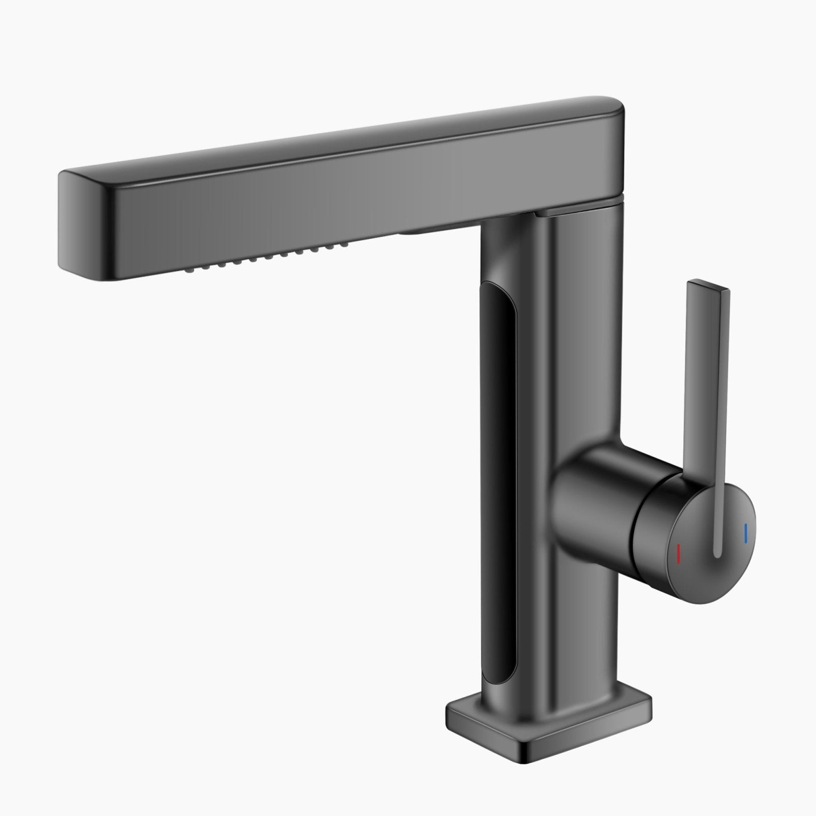 Single-Hole Pull-Out Faucet with Temperature Display