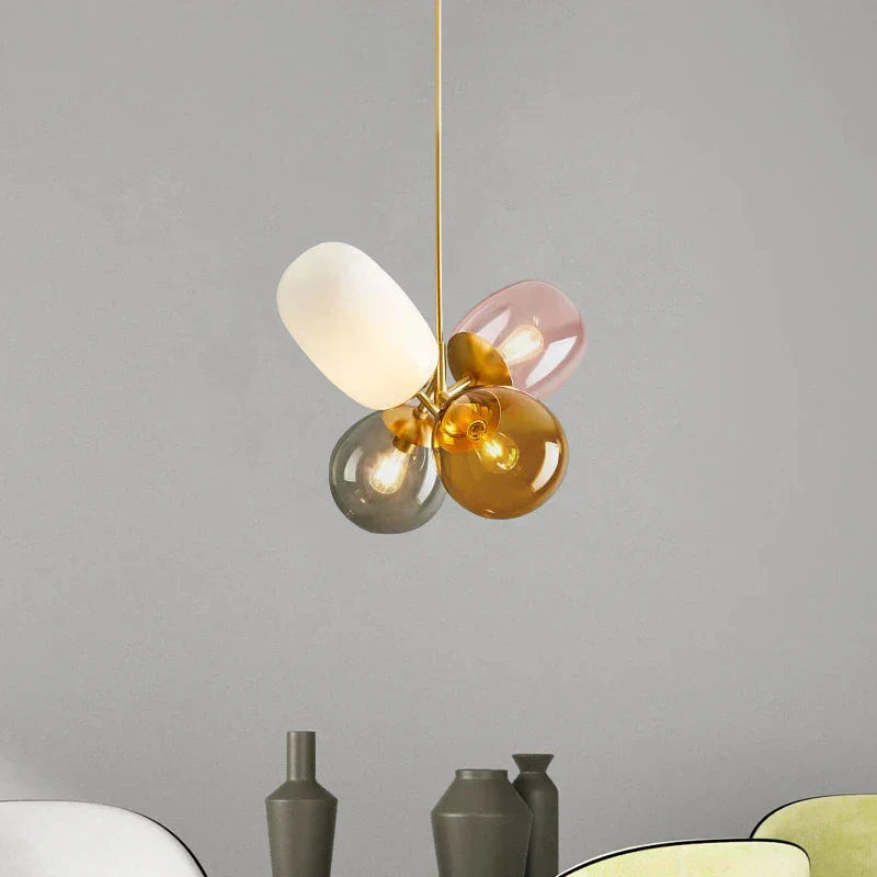 LuminescentLuster - Pendant Light with Glass Ball