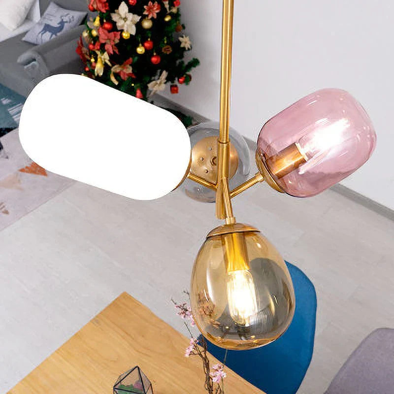 LuminescentLuster - Lámpara colgante con bola de cristal