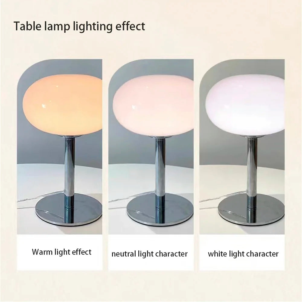 CreamPop - Lollipop cream glass lamp