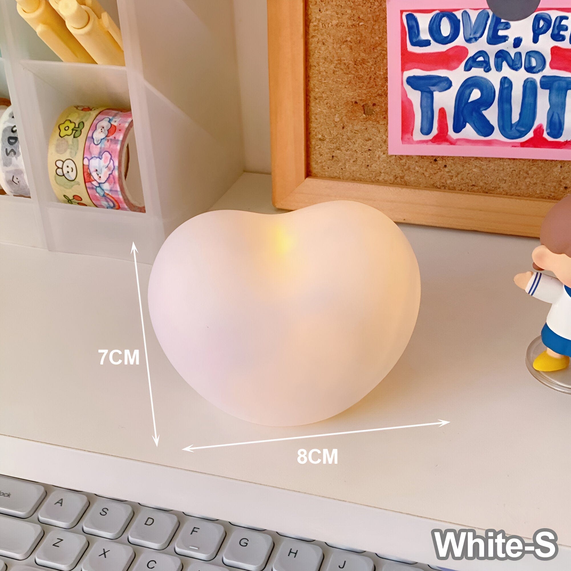 Kreative Love Heart LED 3D Lampe