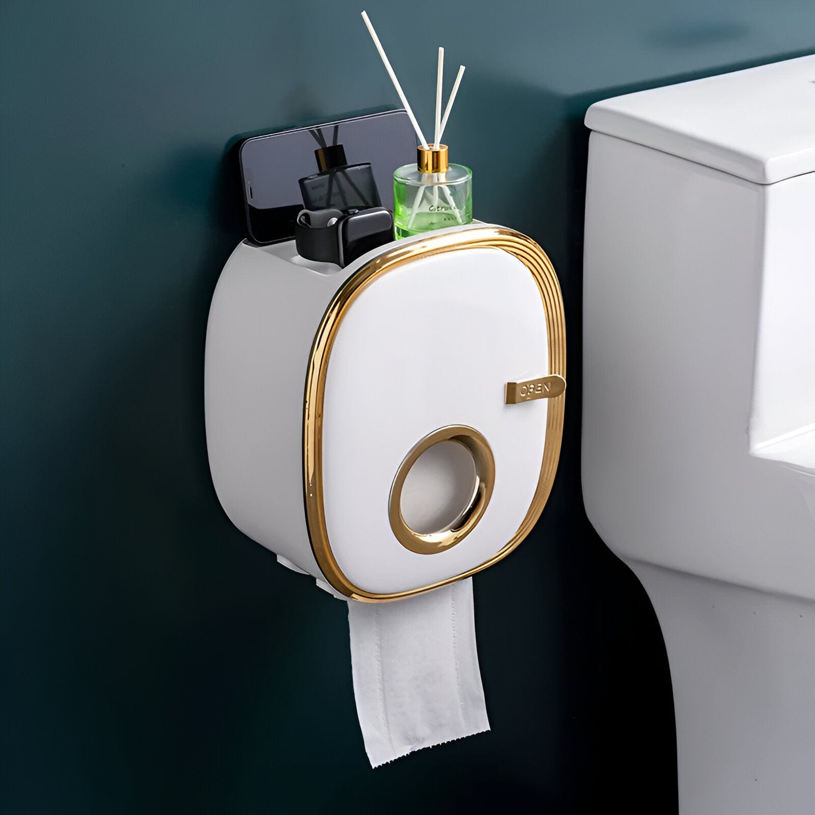 Toilet Paper Container Holder