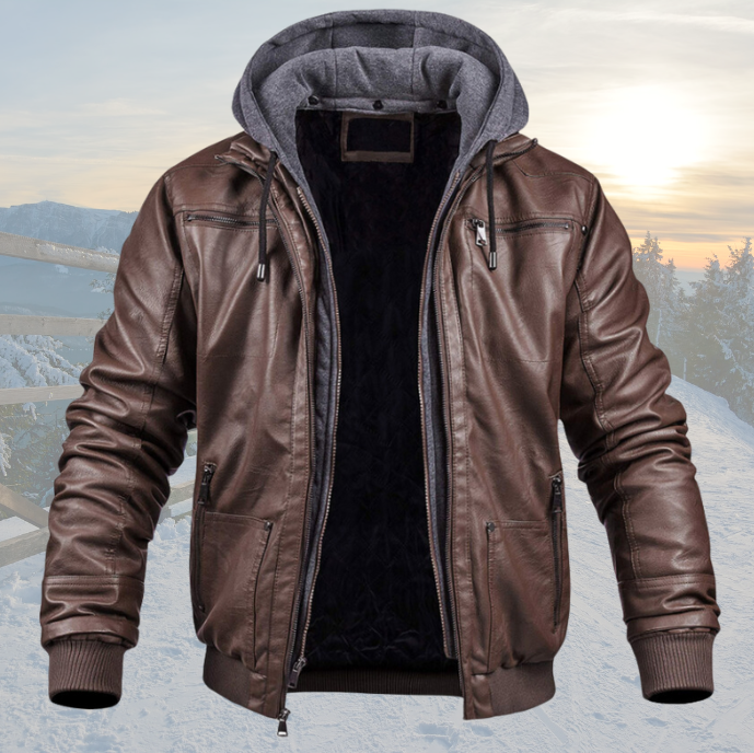 Dave™ | Veste d'hiver en cuir