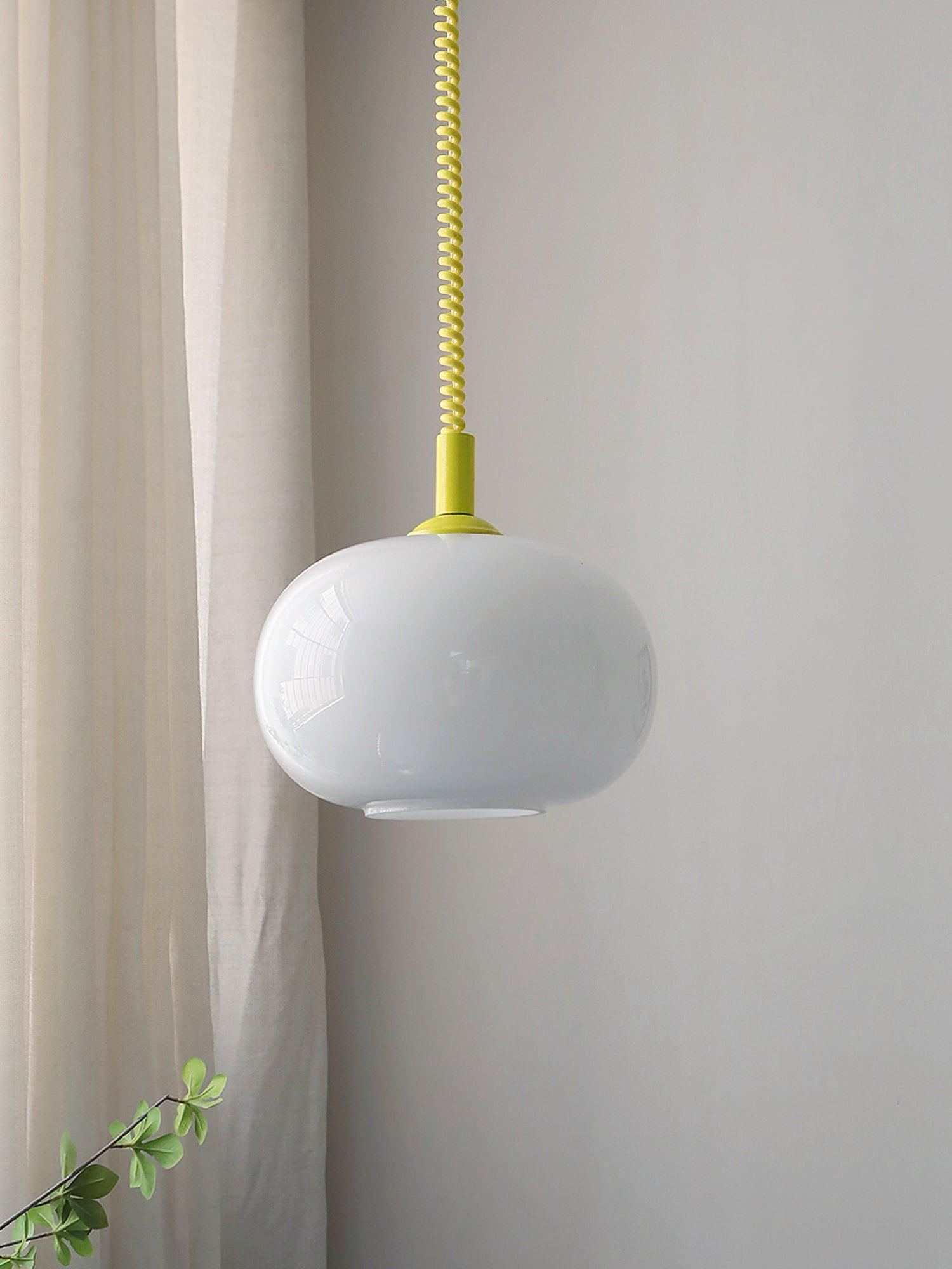 Macaron spring pendant light lamp