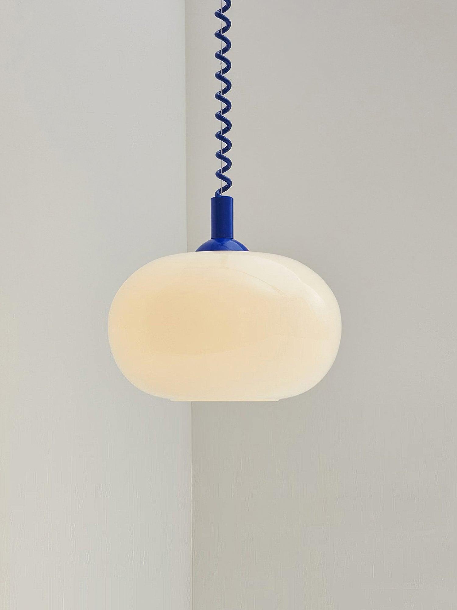 Macaron spring pendant light lamp