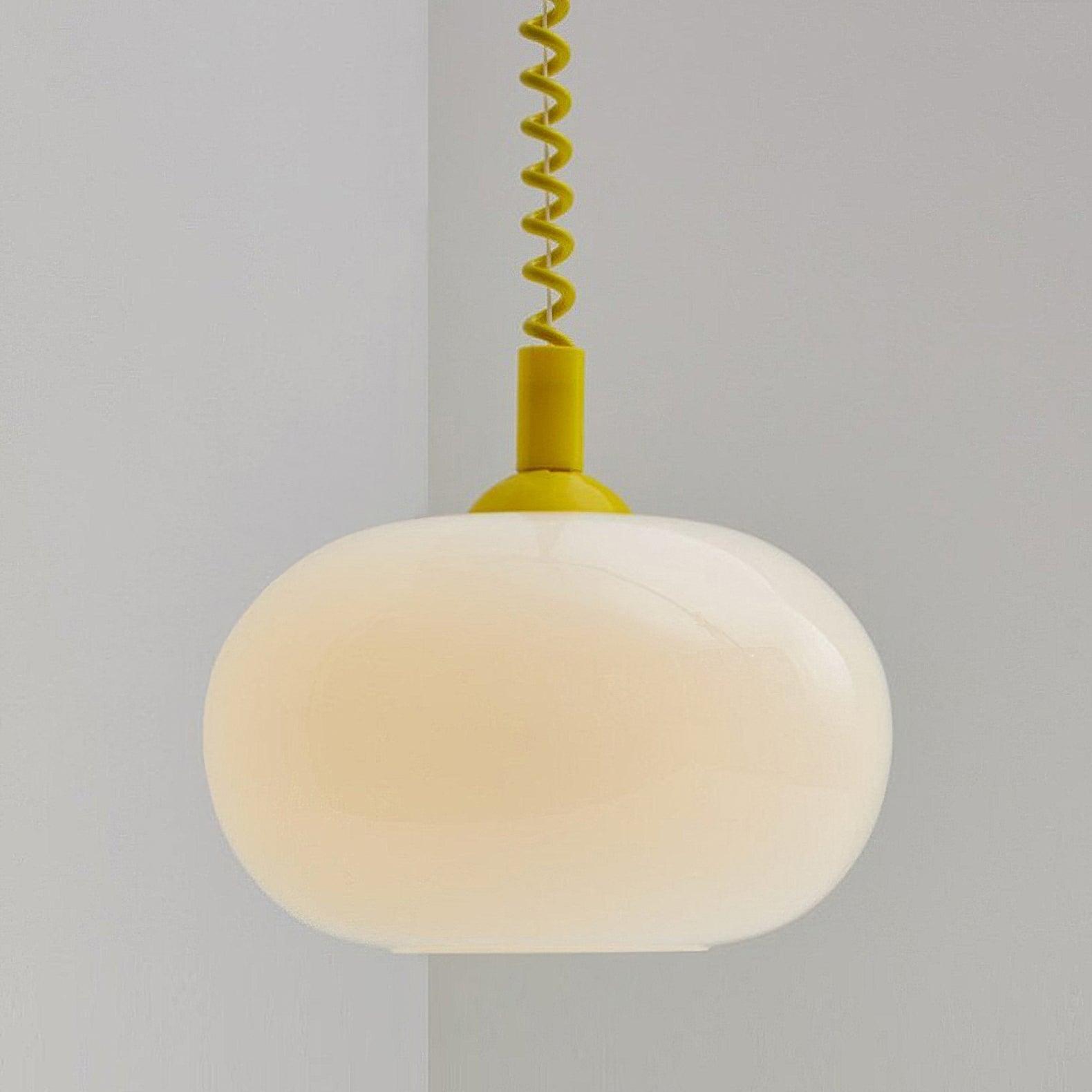 Macaron spring pendant light lamp